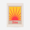 Shine Postage Stamp Style Kids Print