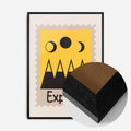 Black Wood Frame