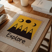 Explore Postage Stamp Style Kids Print