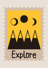 Explore Postage Stamp Style Kids Print