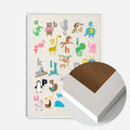 White Wood Frame