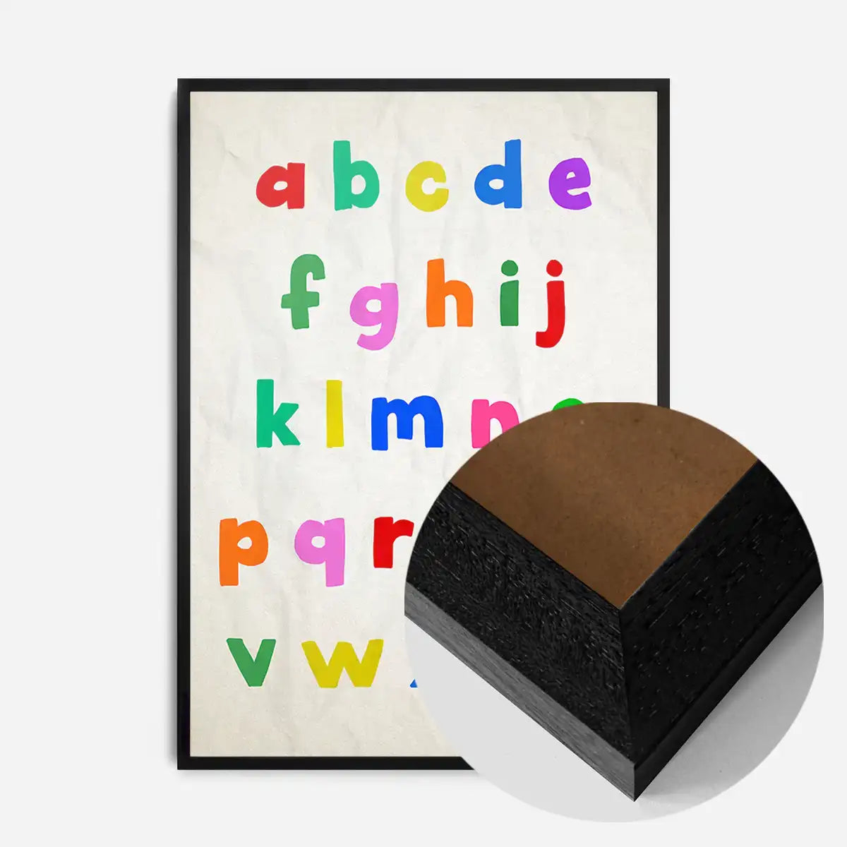 Basic Alphabet Kids Print