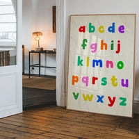 Basic Alphabet Kids Print