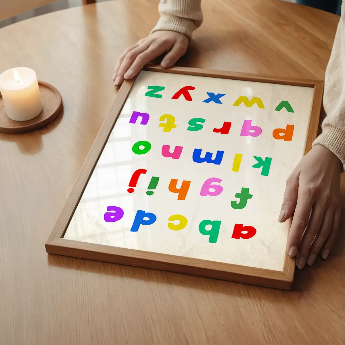 Basic Alphabet Kids Print