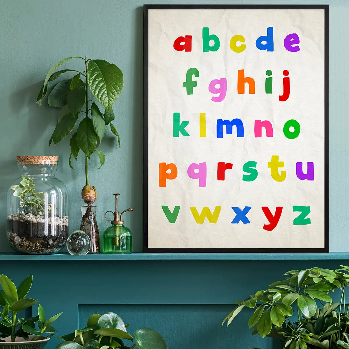 Basic Alphabet Kids Print
