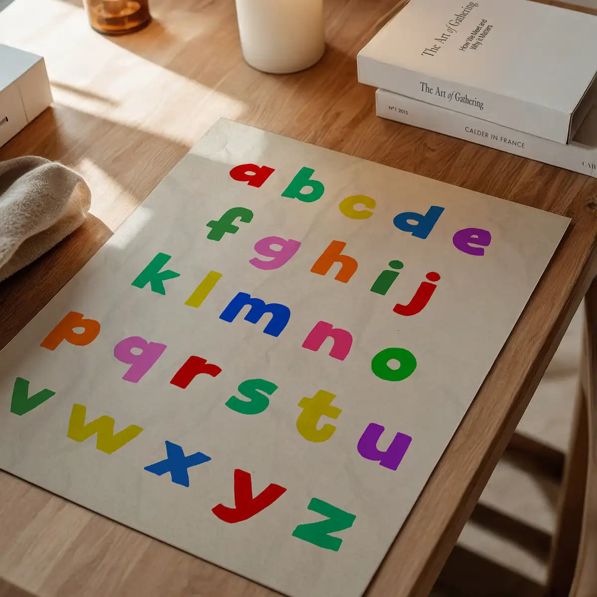 Basic Alphabet Kids Print