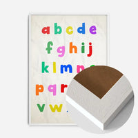 Basic Alphabet Kids Print