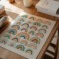 Pastel Rainbows Kids Print