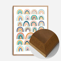 Pastel Rainbows Kids Print