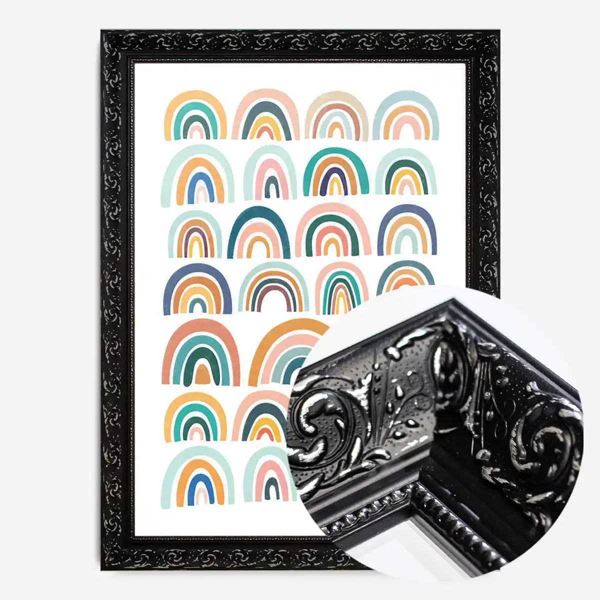 Pastel Rainbows Kids Print