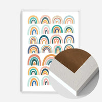 Pastel Rainbows Kids Print