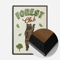 Black Wood Frame