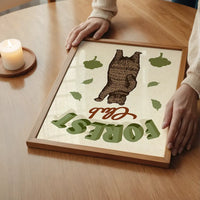Forest Club Bear Illustration Kids Print