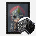 Black Ornate Frame
