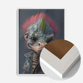 White Wood Frame