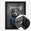 Black Ornate Frame