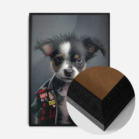 Puppy Punk Kids Animal Portrait Print