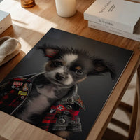 Puppy Punk Kids Animal Portrait Print