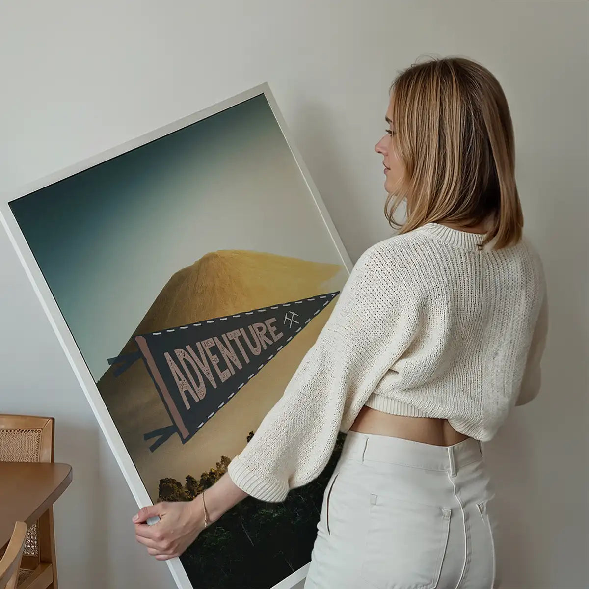 Adventure Pennant Print