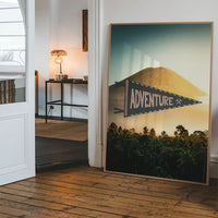 Adventure Pennant Print