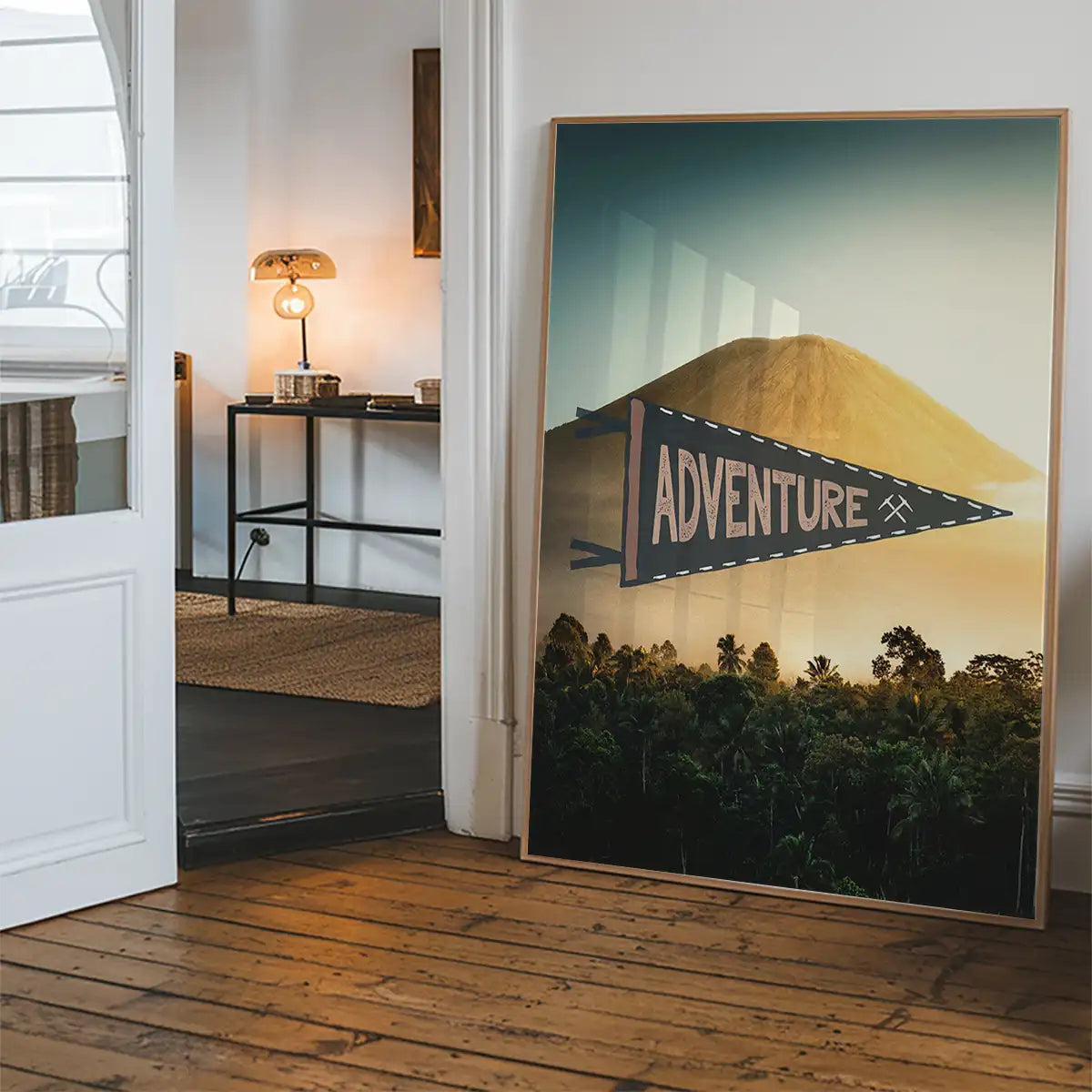Adventure Pennant Print