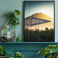 Adventure Pennant Print