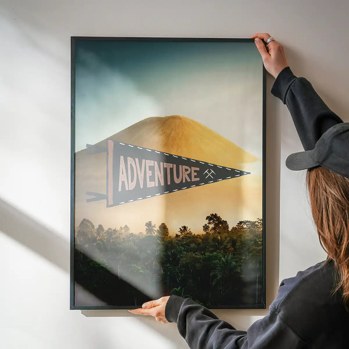Adventure Pennant Print