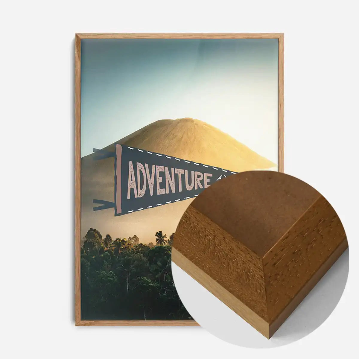 Adventure Pennant Print