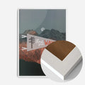 White Wood Frame
