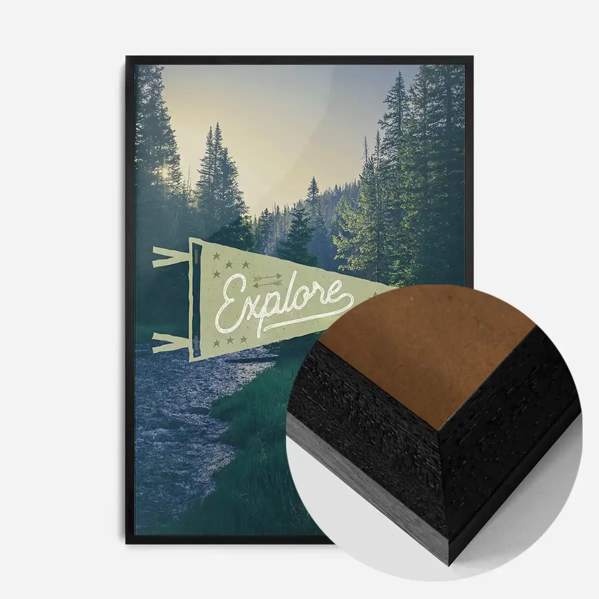 Explore Pennant Print