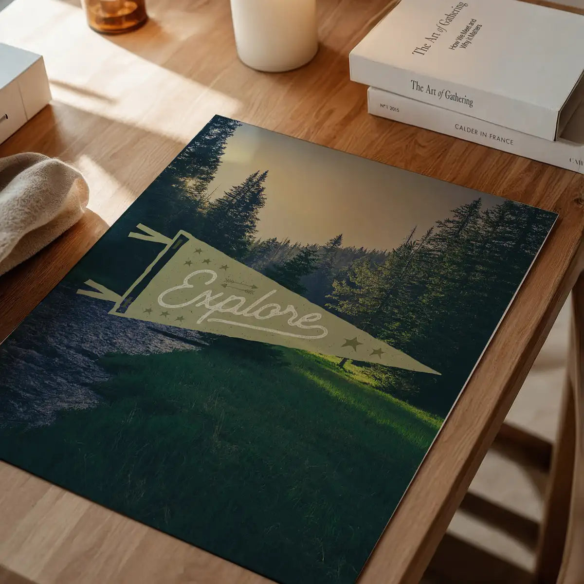 Explore Pennant Print