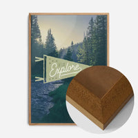 Explore Pennant Print