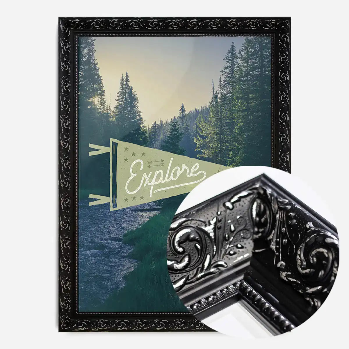 Explore Pennant Print