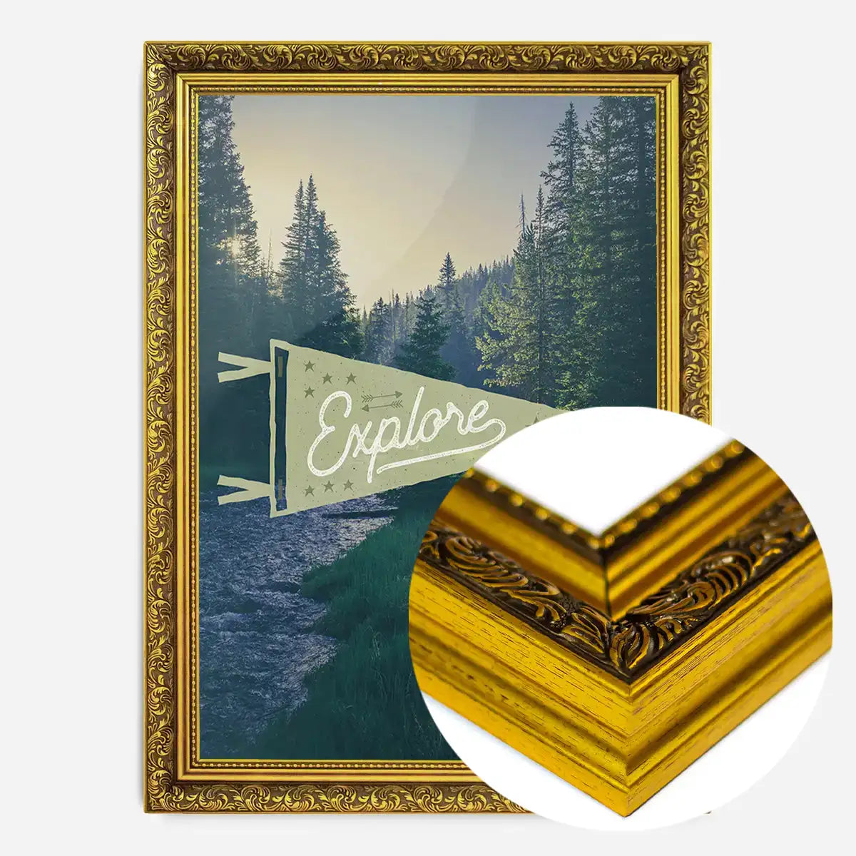 Explore Pennant Print