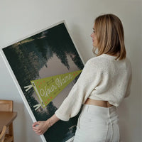 Custom Pennant Forest - Your Name Print