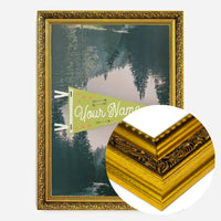 Custom Pennant Forest - Your Name Print