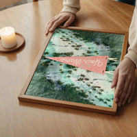 Custom Pennant Beach - Your Name Print