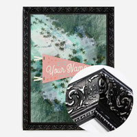 Custom Pennant Beach - Your Name Print