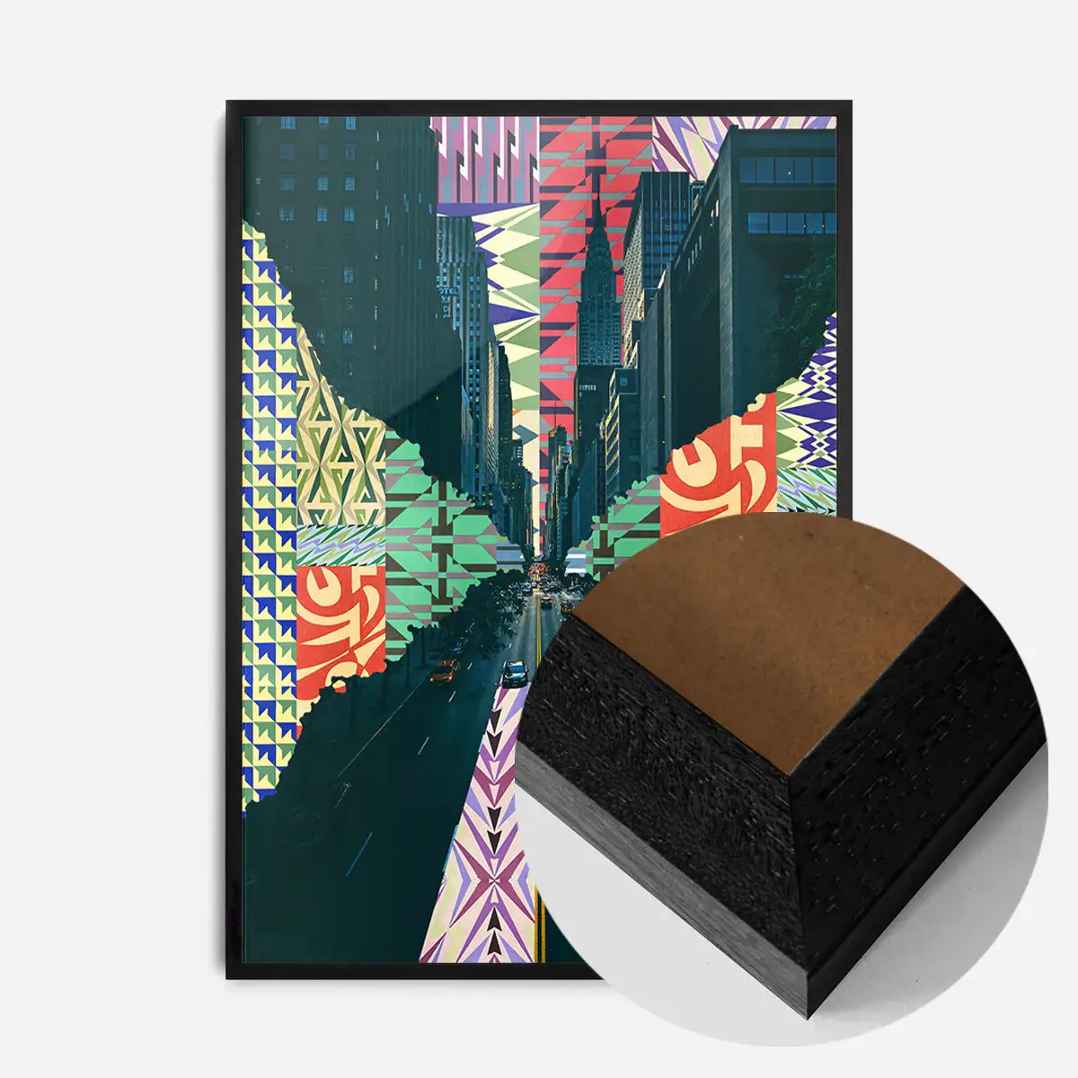 New York City Abstract Patterns Print