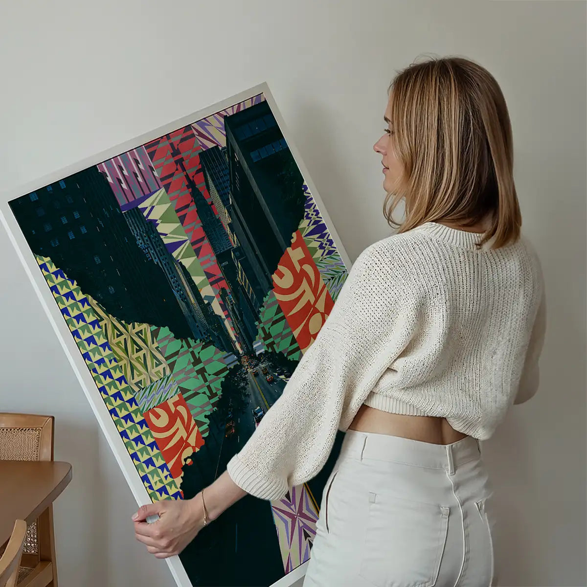 New York City Abstract Patterns Print