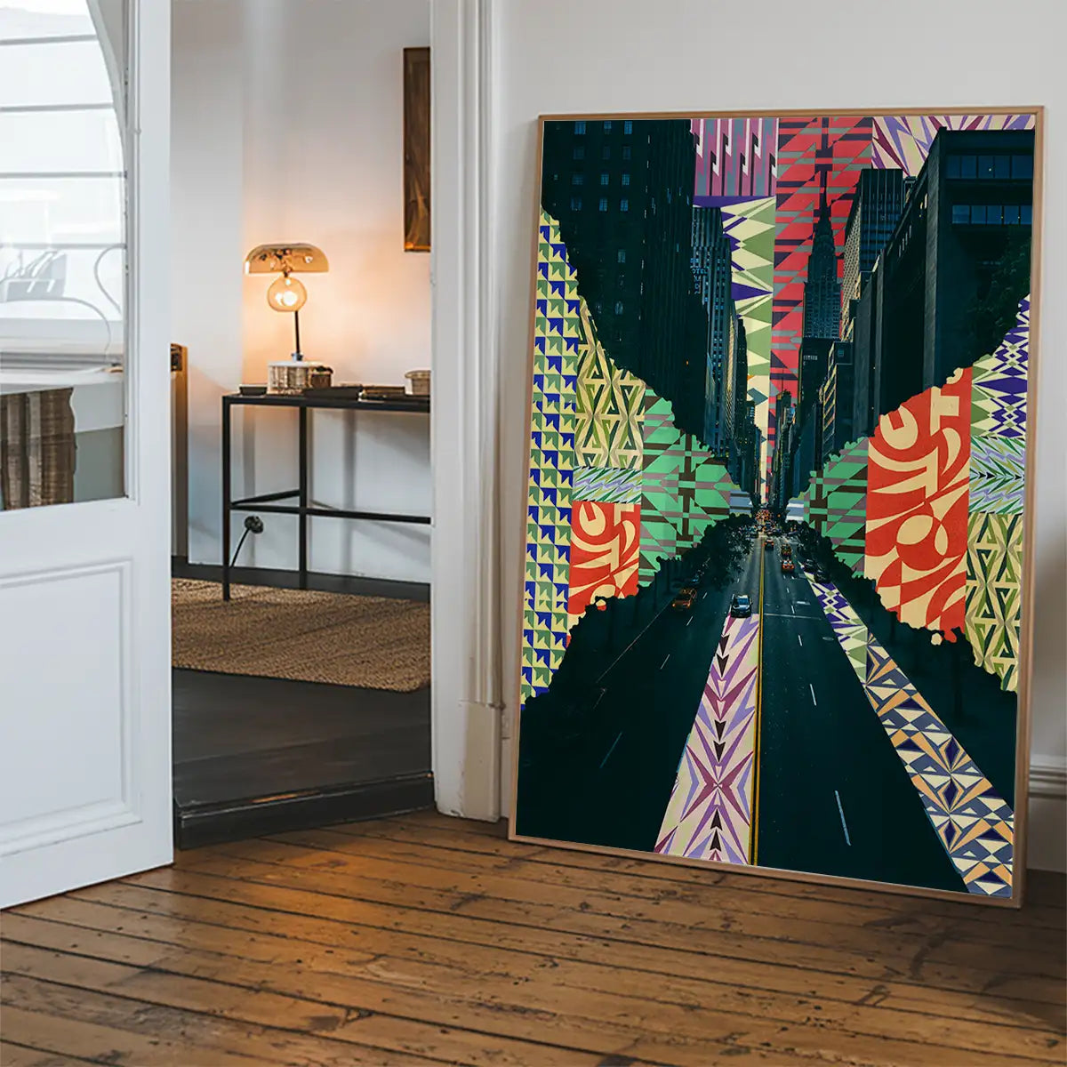 New York City Abstract Patterns Print