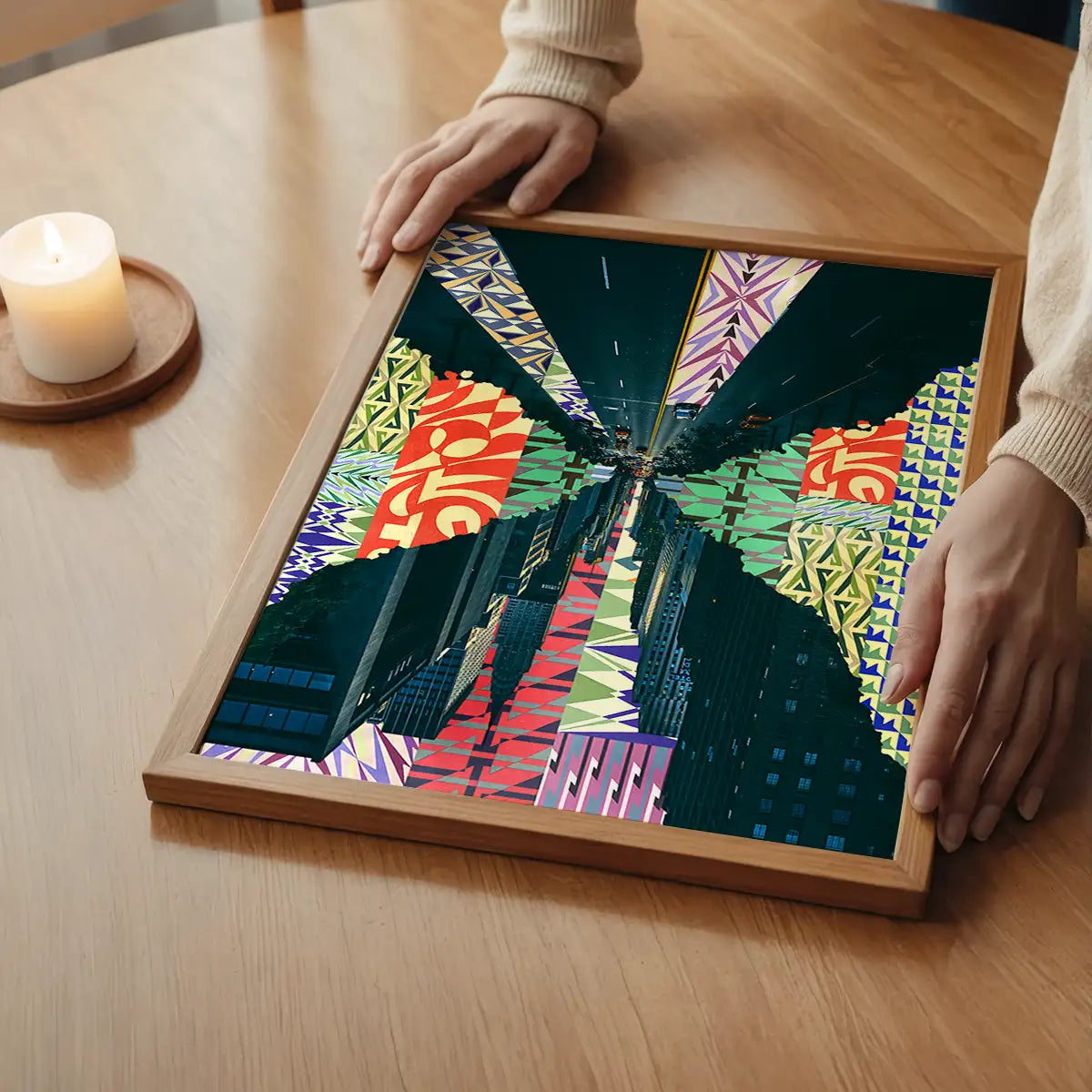 New York City Abstract Patterns Print