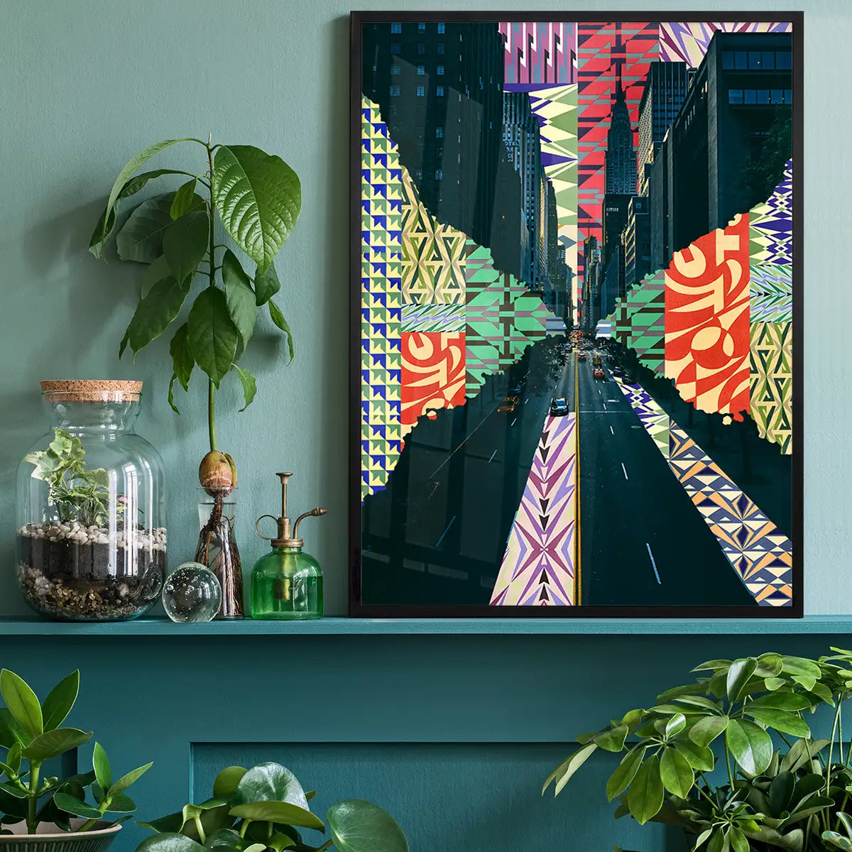 New York City Abstract Patterns Print
