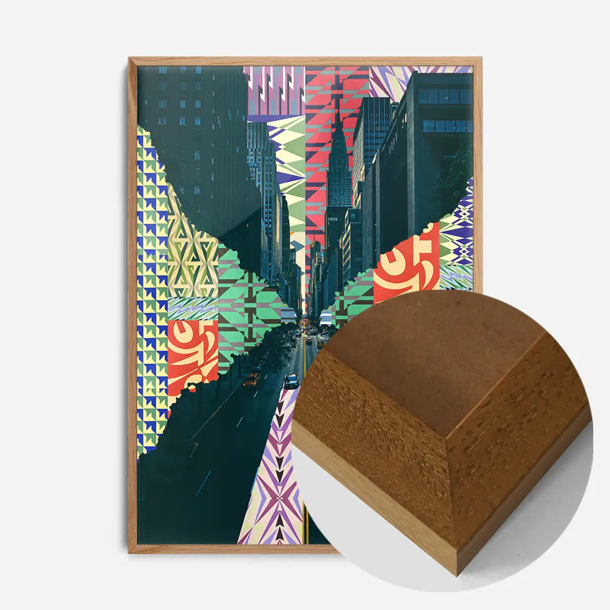 New York City Abstract Patterns Print