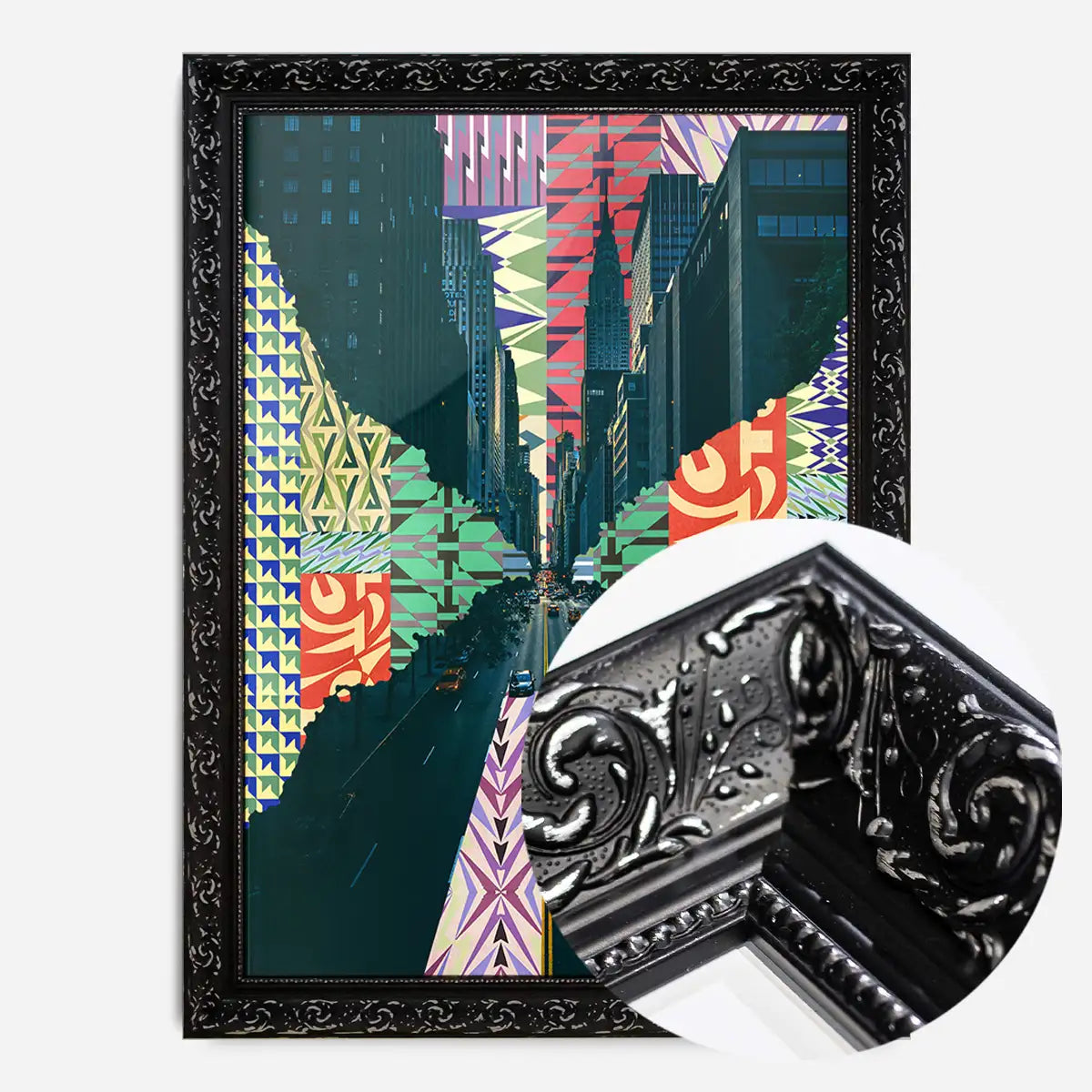New York City Abstract Patterns Print