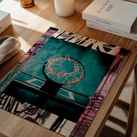 Graffiti Street-Art Basketball Hoop Print