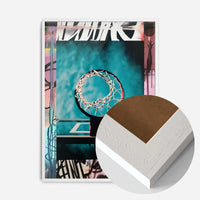 Graffiti Street-Art Basketball Hoop Print
