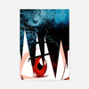 Abstract Anime Eyeball Print