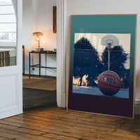 Basketball Court Print