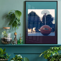 Basketball Court Print